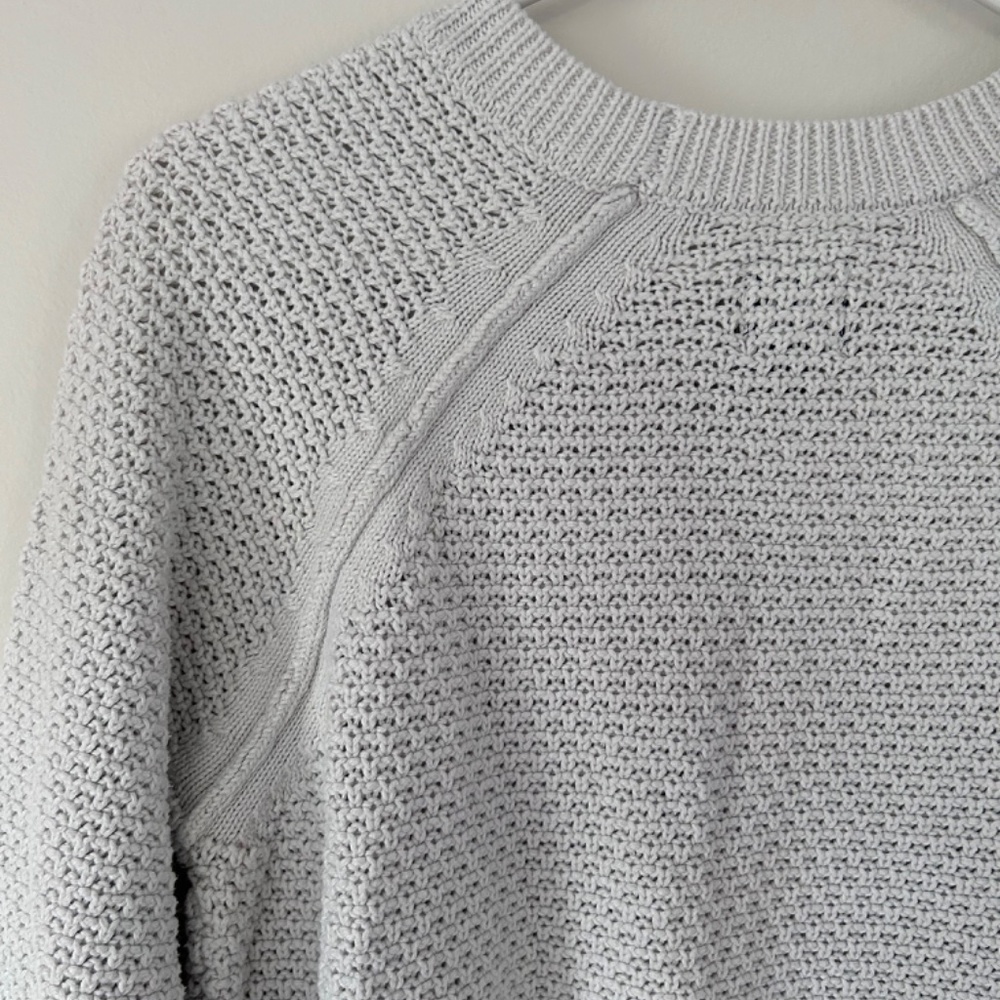 🍒Open Weave Chunky Knit Sweater - Picture 2 of 9